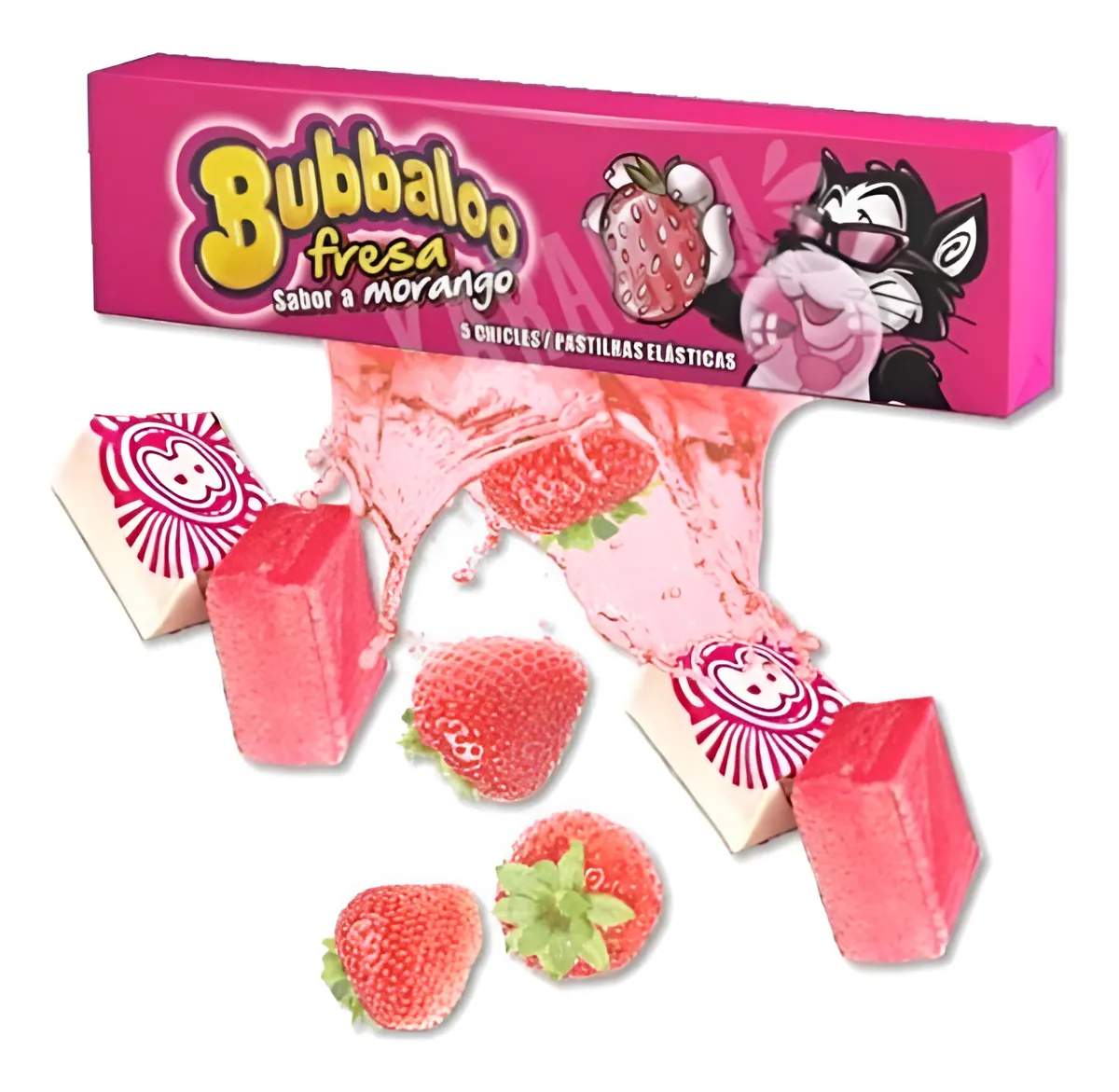 Bubaloo morango importado