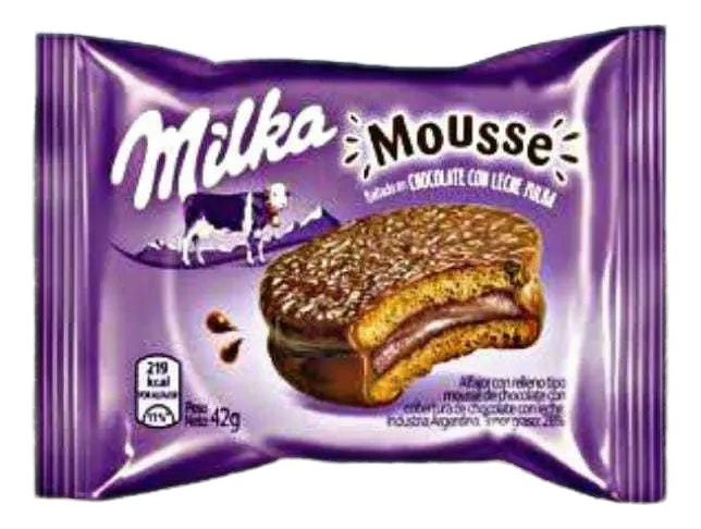 Alfajor milka mousse argentino 42g