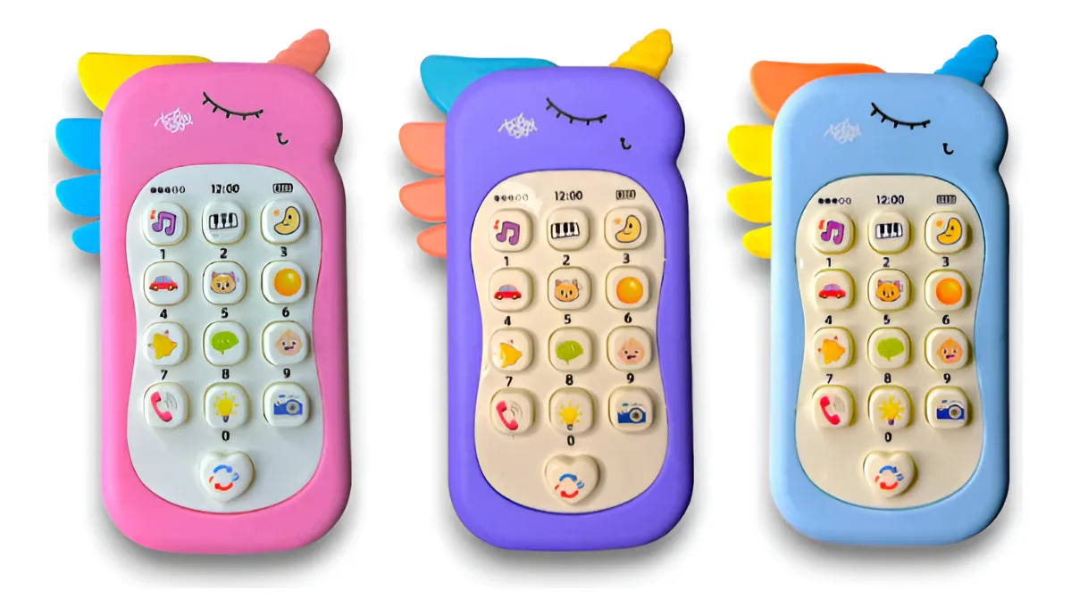 Celular infantil interativo com som