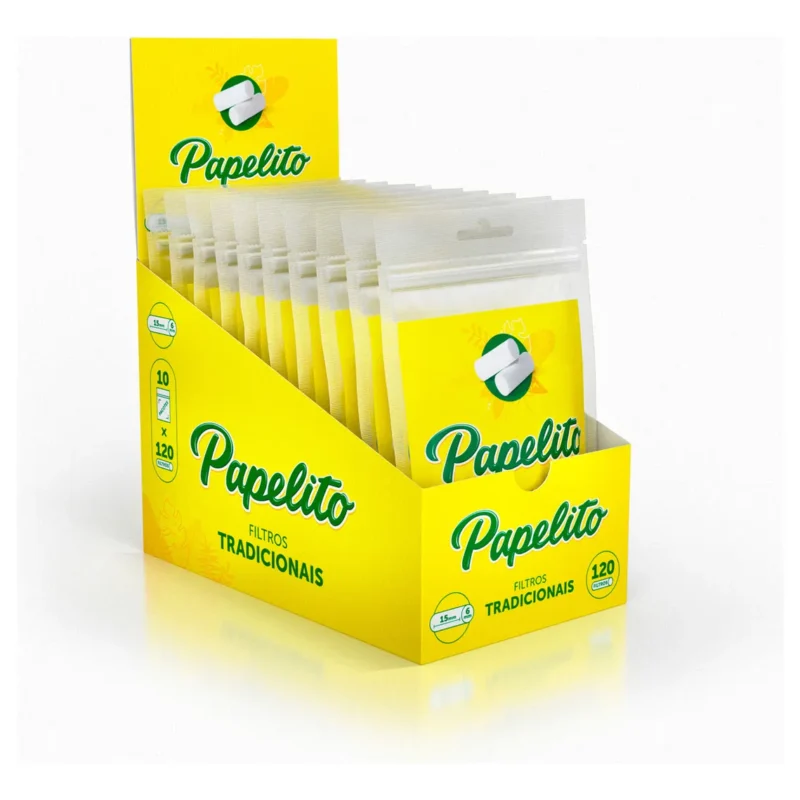 Filtro papelito tradicional 6x15mm