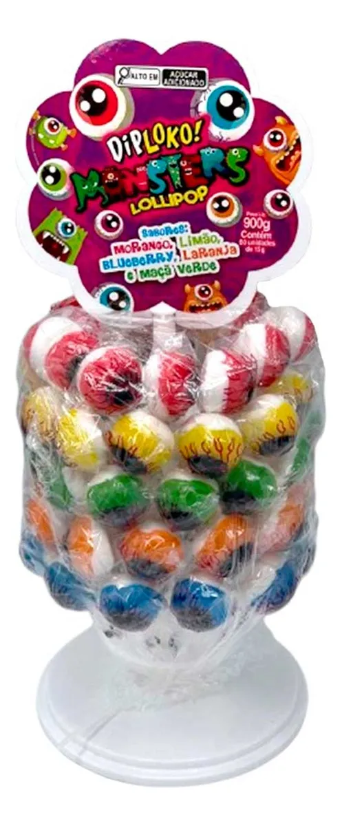 Pirulito danilla sortido dip loko 60x15gr