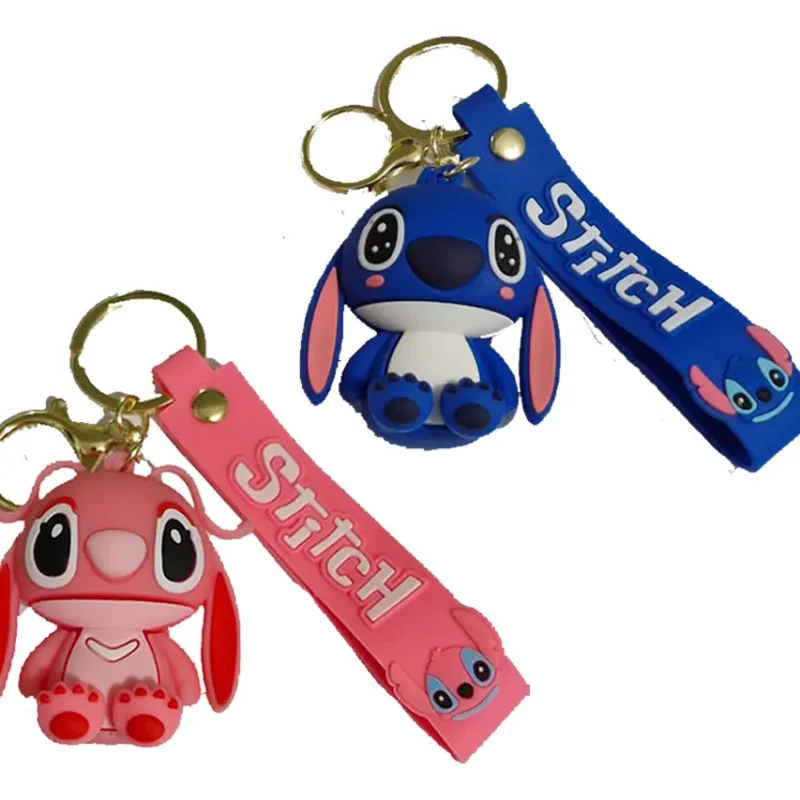 Chaveiro emborrachado lilo e stitch