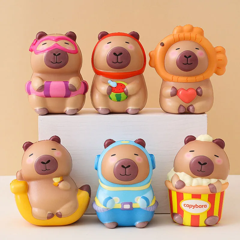 Squishy capivara macio
