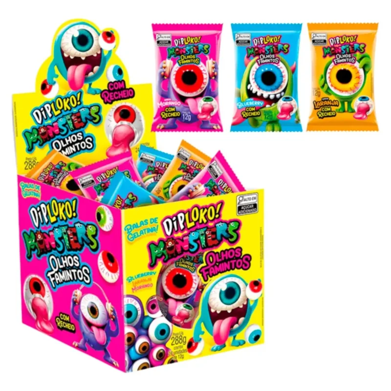 Dip loko monster olho faminto c/24