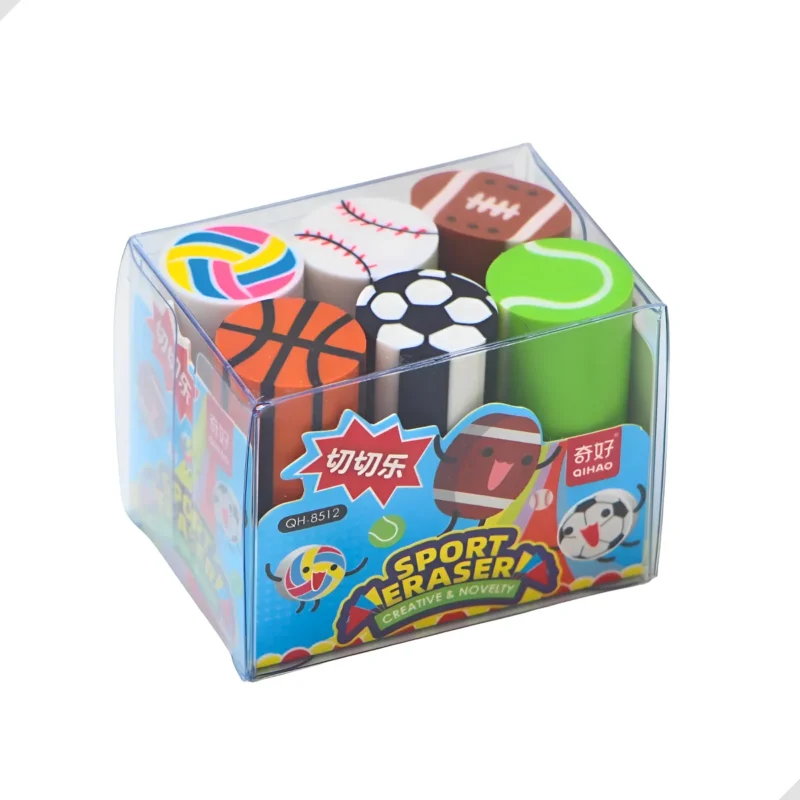 Kit c/6 borracha escolares