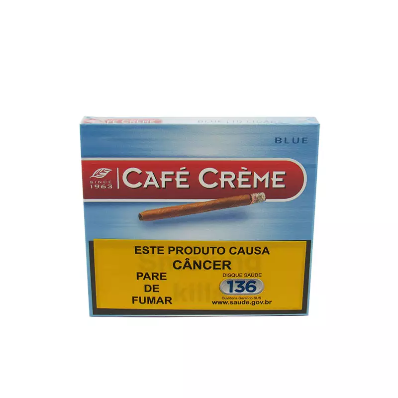Cigarrilha cafe creme blue