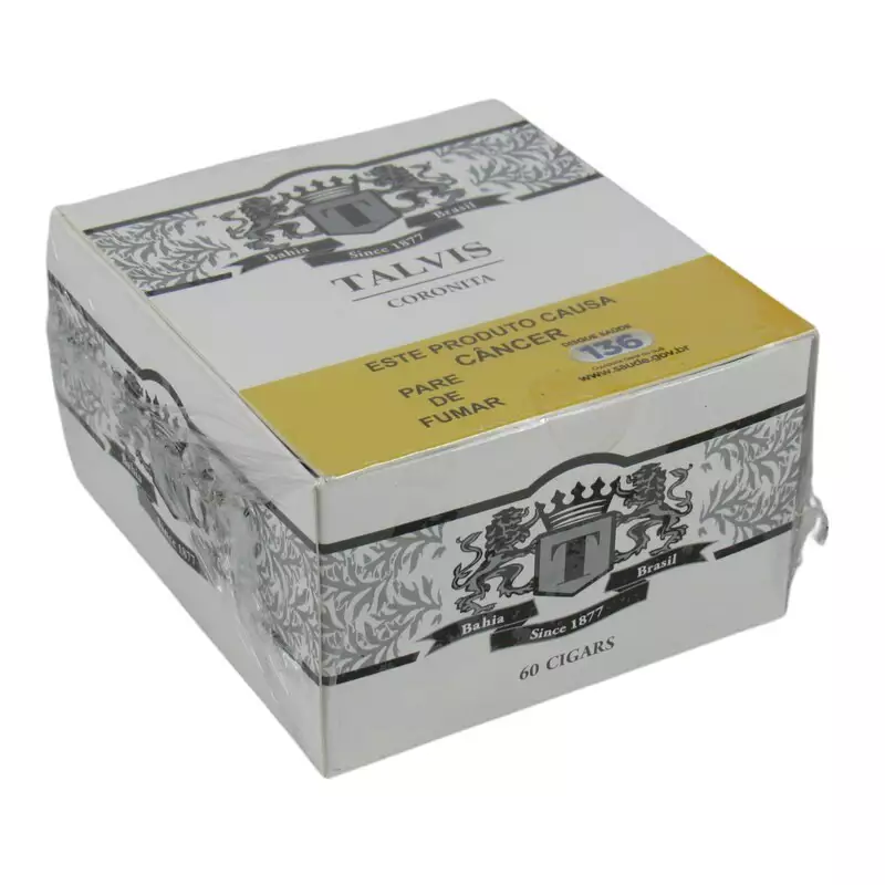 Cigarrilha talvis coronitas natural cx c/60